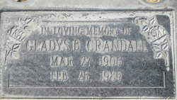 Gladys Beatrice <I>Fox</I> Crandall 