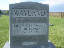 John W Wayland 