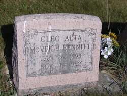 Cleo Alta <I>Conklin</I> Bennitt 