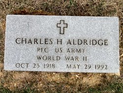 Charles H Aldridge 