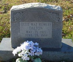 Ollie Mae <I>Rumley</I> Dalton 