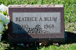 Beatrice A <I>Blaising</I> Blum 