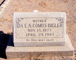 Ida Ella Nora <I>Combs</I> Bigler 