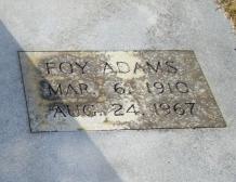 Foy Adams 