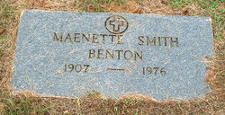 Maenette <I>Smith</I> Benton 