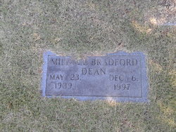 Mildred <I>Bradford</I> Dean 