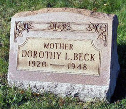 Dorothy Ruth <I>Lynam</I> Beck 