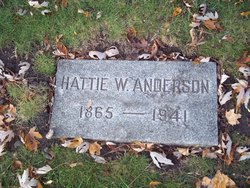 Hattie W <I>Winters</I> Anderson 