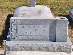 Addie <I>Durio</I> Andrus 
