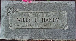 William F. “Willy” Haney 