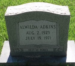Alwilda <I>Johnson</I> Adkins 