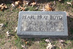 Pearl Mae <I>Bray</I> Boyd 