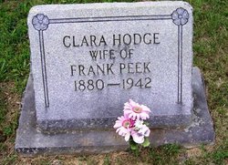 Clara <I>Hodge</I> Peek 