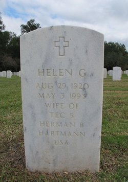 Helen G Hartmann 
