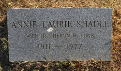 Annie Laurie <I>Shadle</I> Funk 