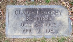 Gladys Mae <I>Murphy</I> Benfield 