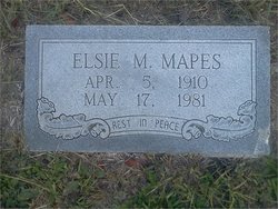 Elsie Marguerite <I>Cleveland</I> Mapes 