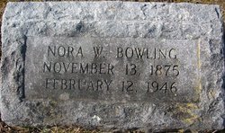 Nora Willie <I>Clark</I> Bowling 