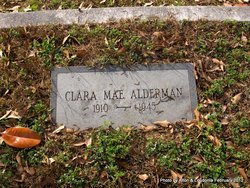 Clara Mae <I>Slaughter</I> Alderman 