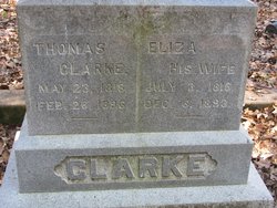 Eliza <I>Carpenter</I> Clarke 