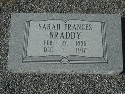 Sarah Frances “Fanny” <I>Owen</I> Braddy 