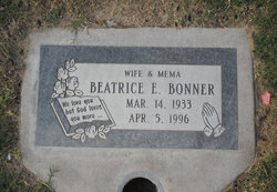 Beatrice Elizabeth <I>Tiger</I> Bonner 