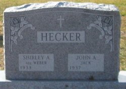 Shirley A <I>Weber</I> Hecker 