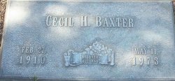 Cecil Henry Baxter 