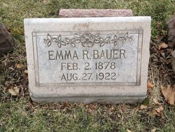 Emma R. <I>Buchholz</I> Bauer 