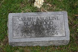 Sarah Angeline “Sallie” <I>Gandy</I> Blackwood 