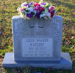 Lizzie <I>Walker</I> Ratliff 