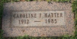 Caroline F Hatter 