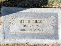 Nell B <I>Adkisson</I> Gibson 