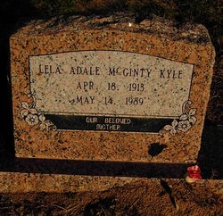 Lela Adale <I>McGinty</I> Kyle 