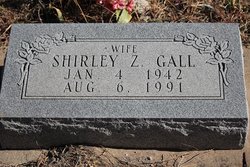 Shirley Ann <I>Zellner</I> Gall 