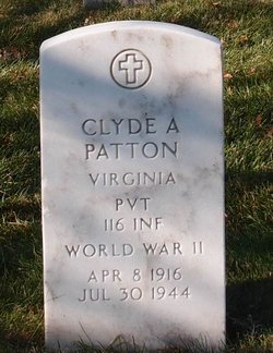 PVT Clyde Alfred Patton 