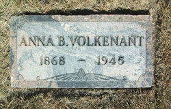 Anna Bertha <I>Bartz</I> Volkenant 