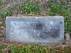 Addie <I>Ward</I> Anderson 