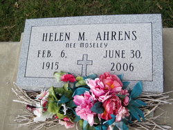 Helen <I>Moseley</I> Ahrens 