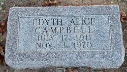 Edyth Alice <I>Bell</I> Campbell 