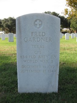 CPL Fred Gardner 