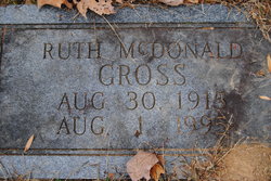 Ruth Marian <I>McDonald</I> Gross 
