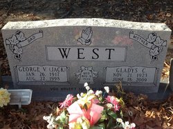 Gladys Christine <I>Mitchell</I> West 