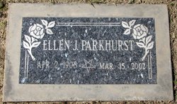 Ellen Jeanette Parkhurst 