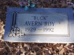 Avern V “Buck” Roy 