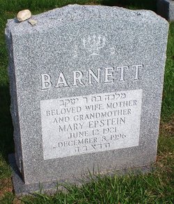 Mary <I>Epstein</I> Barnett 
