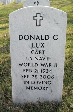 Capt Donald Gregory Lux 