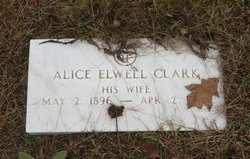 Alice Adell <I>Elwell</I> Clark 