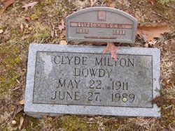 Clyde Milton Dowdy 