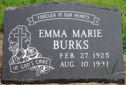Emma Marie <I>Belcher</I> Burks McIntyre 